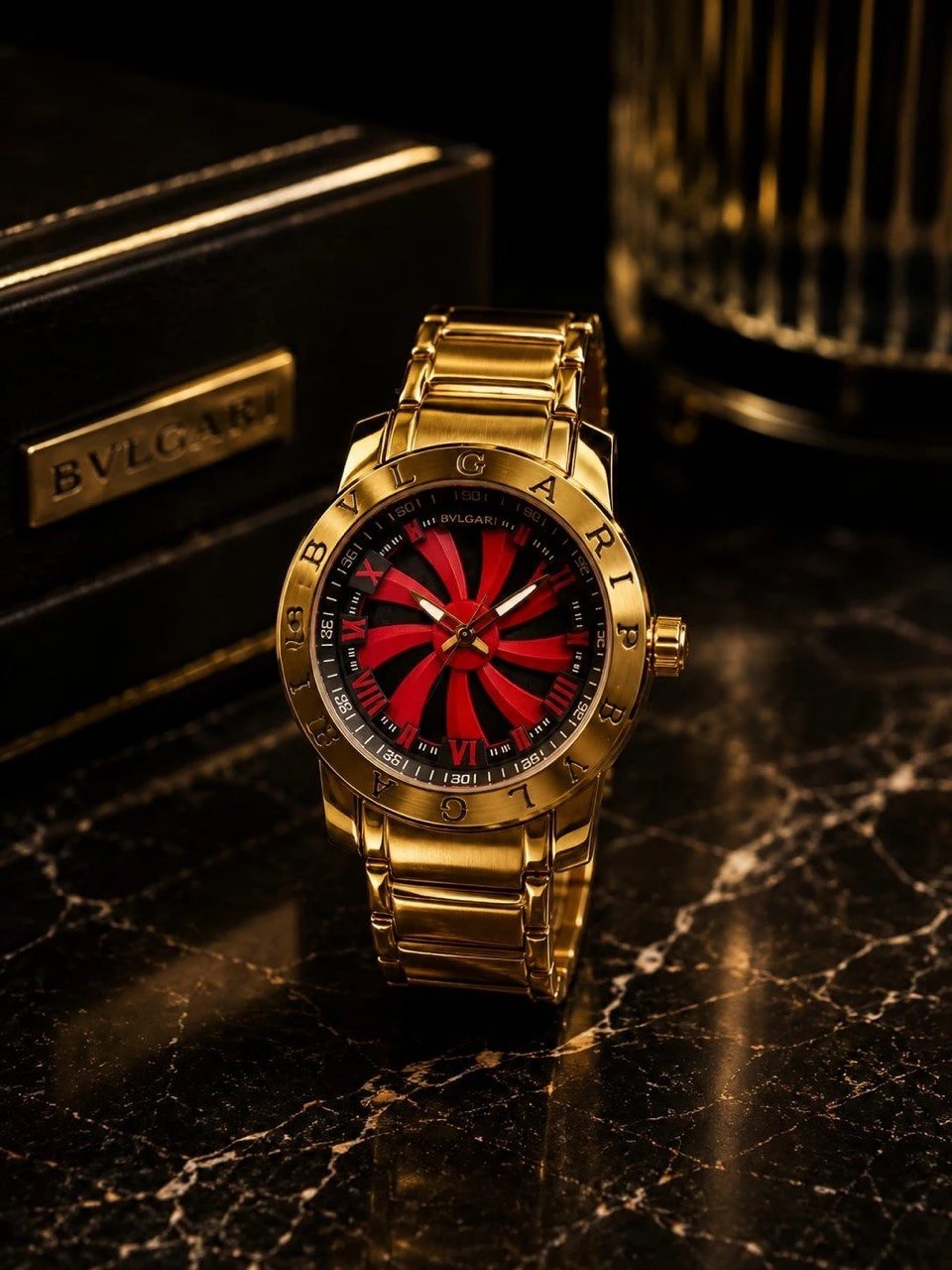 Relógio Bulgari Speedway Dourado | Everest Jóias (4)