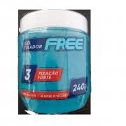 GEL FREE 240G FIXADOR AZUL | Evidenci distribuidora