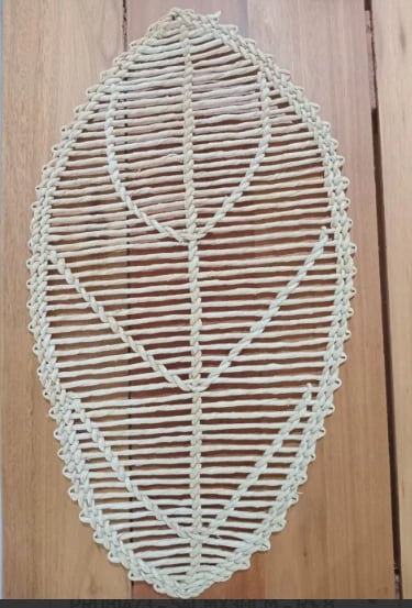Folha Decorativa De Palha De Milho | Casa do Lírio