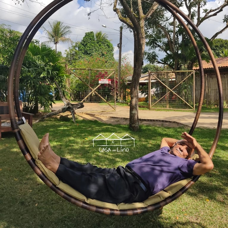 Balanço Suspenso Jardim - Com Estofado | Casa do Lírio (2)