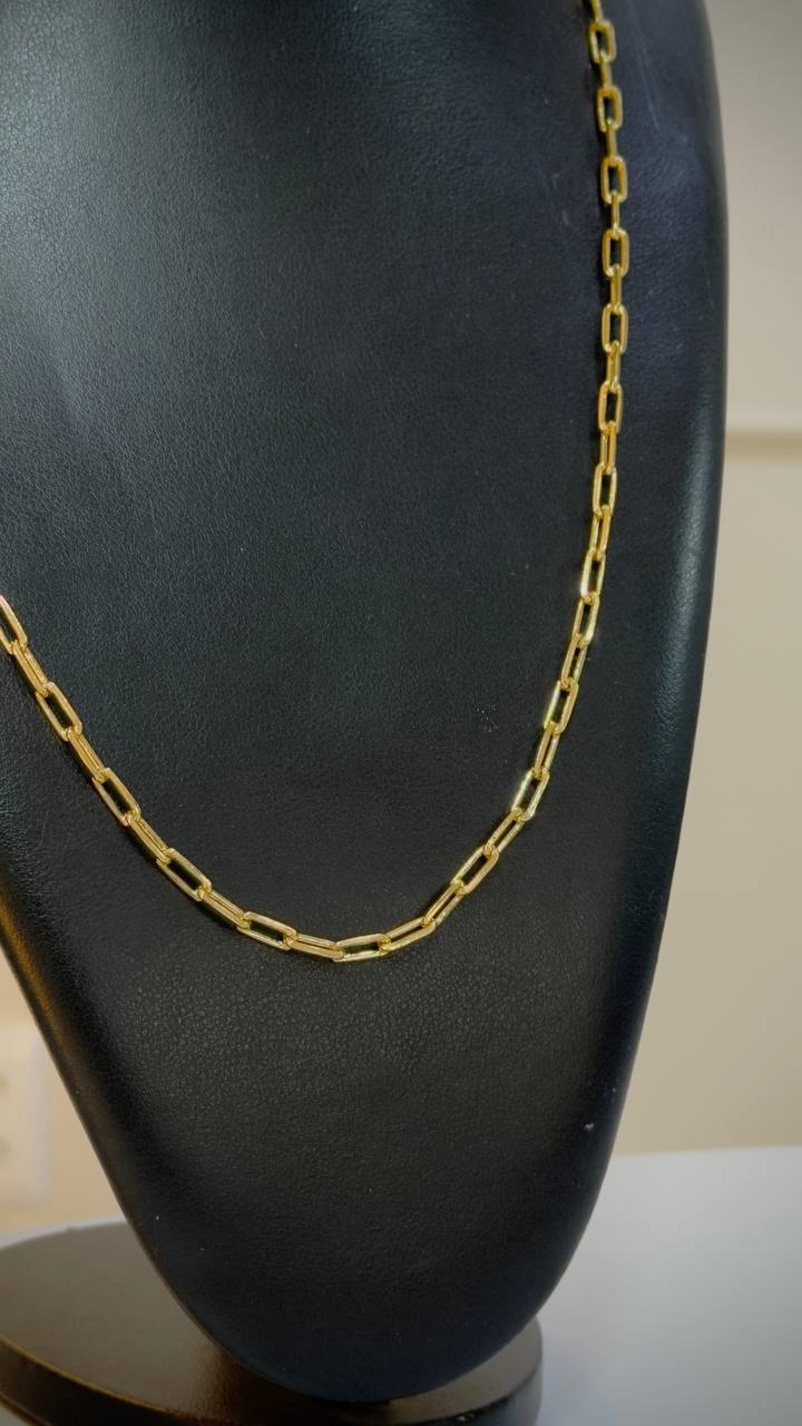 CORRENTE CADEADO QUINA LONG DE 4MM | Everest Jóias (3)