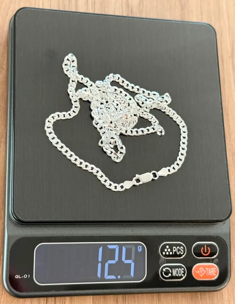 L2-48 Corrente Grumet 3,8mm 70cm | Everest Jóias