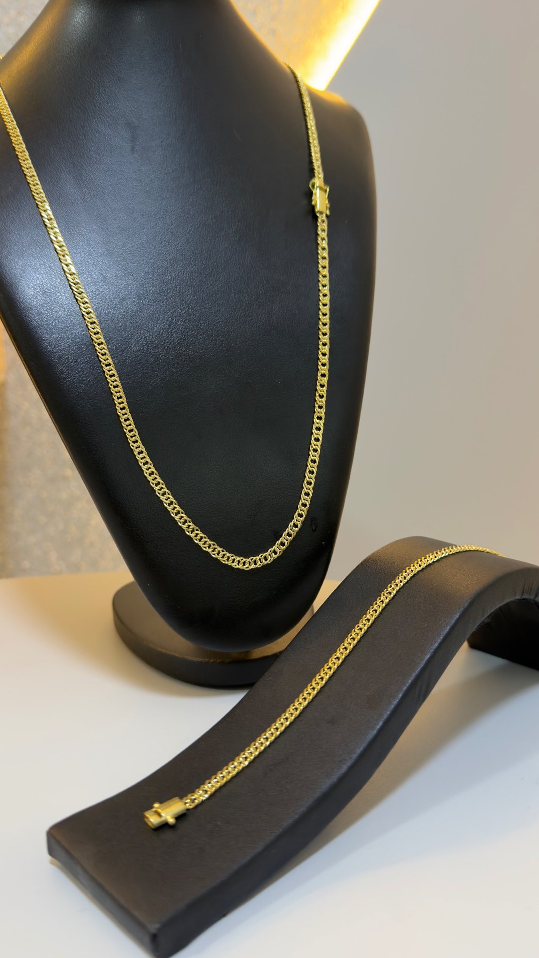 CONJUNTO CORRENTE + PULSEIRA GRUMET DE 3MM | Everest Jóias (3)