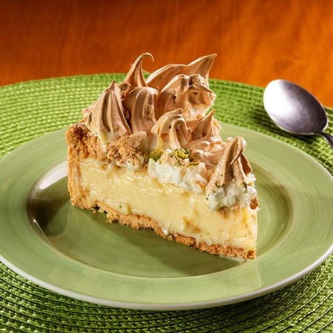 Torta de limão fatia | Linqui