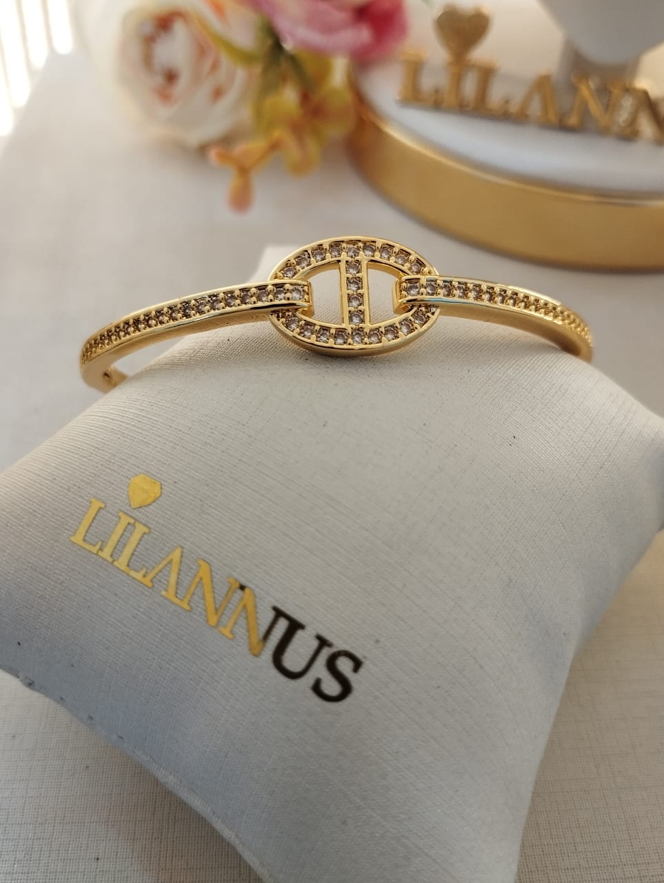 Pulseira BRACELETE Folheada 42800012 | Gestor Lilannus Ltda