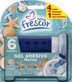 GEL ADESIVO REFIL- 6 APLIC. 38G MARINE NOVO FRESCOR | Evidenci distribuidora