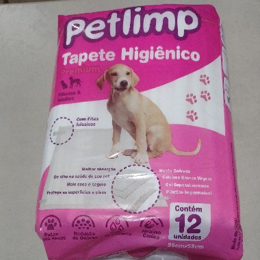 TAPETE HIGIENICO PETLIMP C/12UN | Evidenci distribuidora