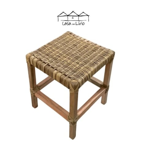 Mesa De Apoio Comum (Junco Natural) | Casa do Lírio