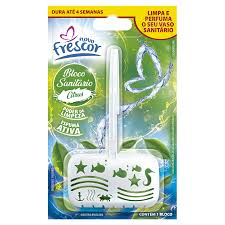 BLOCO SANITARIO 30G CITRUS NOVO FRESCOR | Evidenci distribuidora