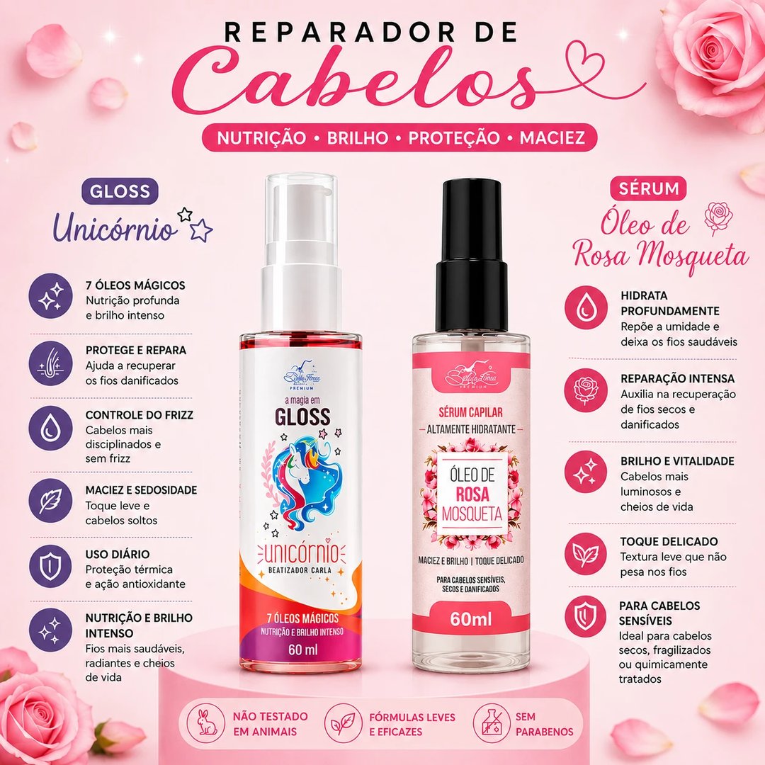 Reparador Capilar 60ml | Loja Chrysdape