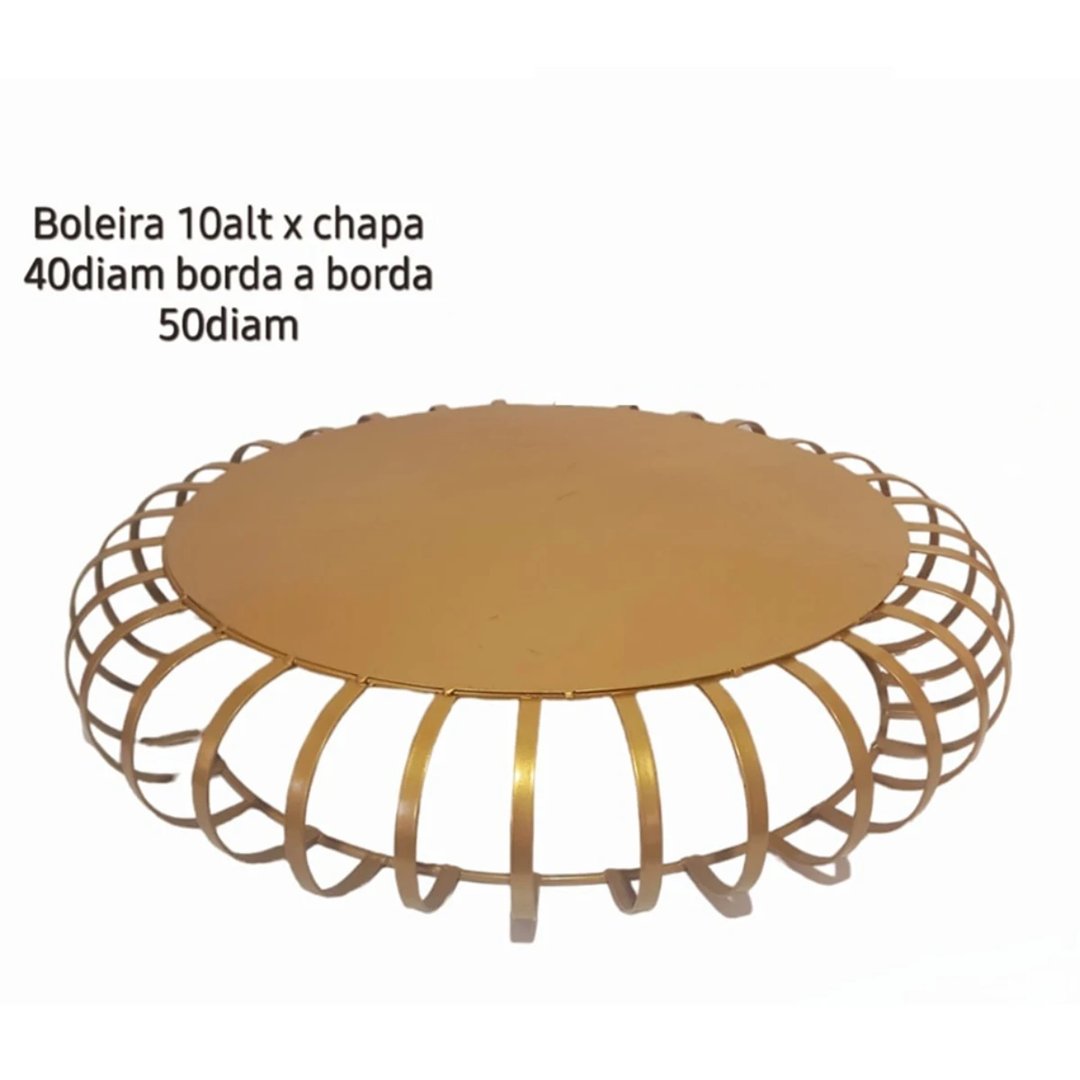 BOLEIRA 40 DIAM REALEZA CHAPARIA | ART'S FERRO