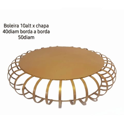BOLEIRA 40 DIAM REALEZA CHAPARIA | ART'S FERRO