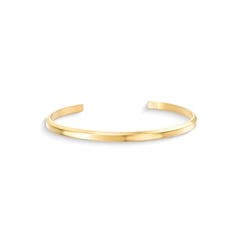 Bracelete Slim Liso Dourado | Like Joias e Acessórios