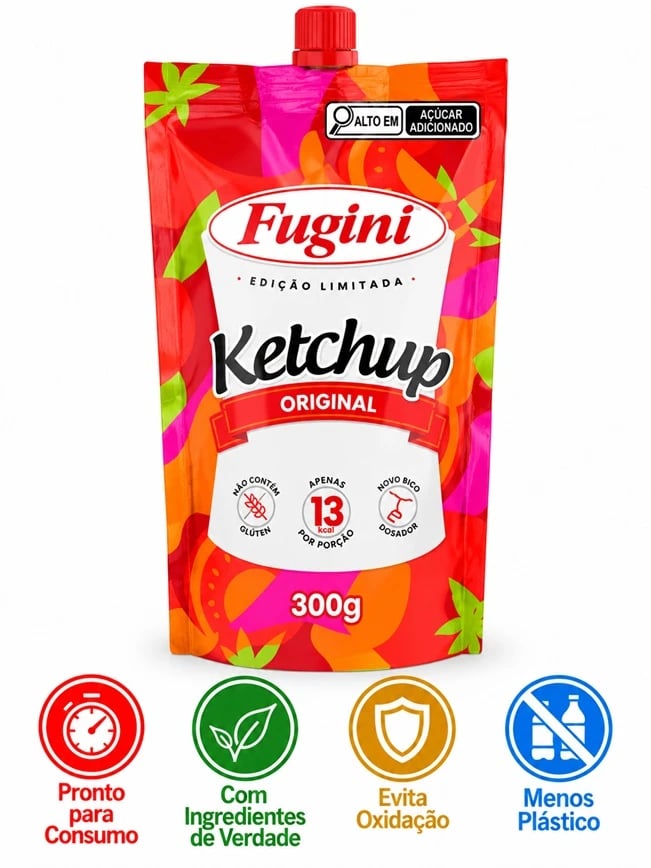 SACHE BICO KETCHUP TRADIC 36X300G | Central de Negócios B2B