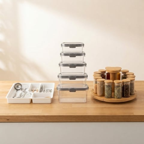 Kit cozinha organizada · 3 itens | Linqui
