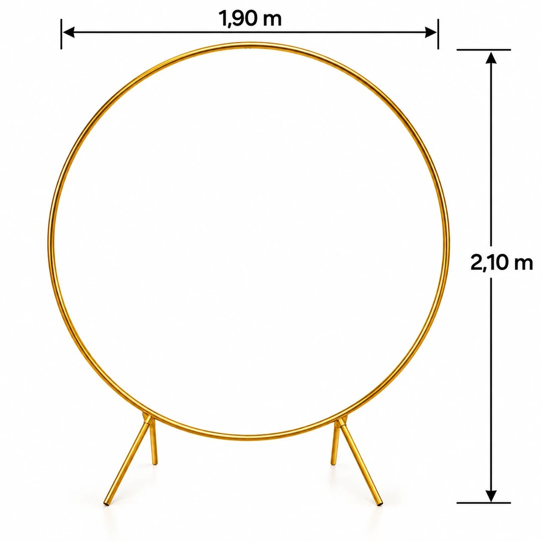 ARCO DESMONTAVEL 1,90 5 PARTES | ART'S FERRO