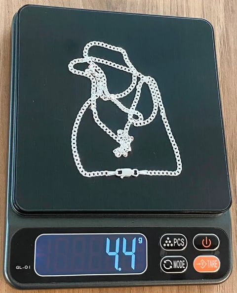 L5-9 CORRENTE GRUMET GPN 2,5MM 60CM | Everest Jóias