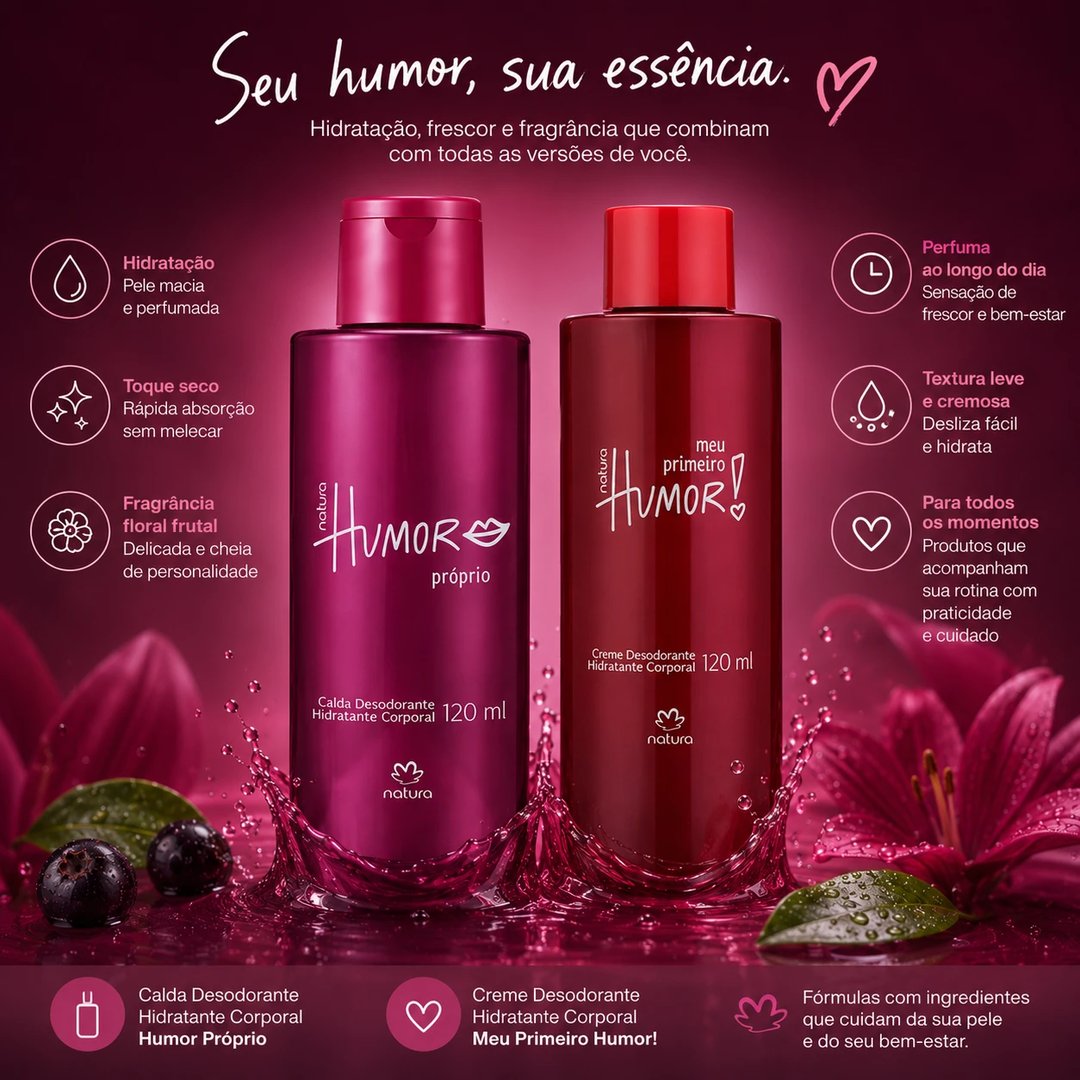 Calda Desodorante Hidratante Corporal 120ml | Loja Chrysdape