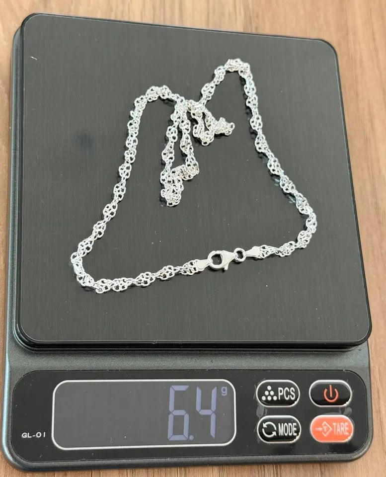 L4-38 Corrente Rabo de Porco 45cm | Everest Jóias