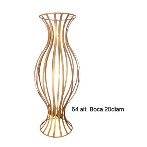 VASO ARREDONDADO CHAPA FINA 64 ALTURA | ART'S FERRO