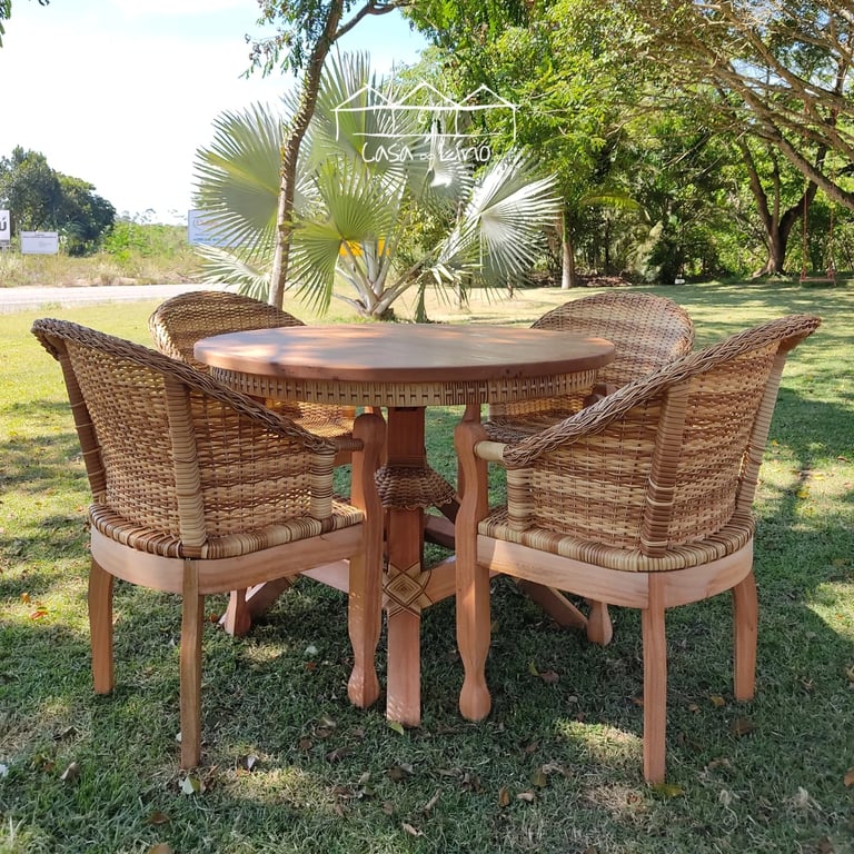 Cadeira Bidú Em Junco Sintético | Casa do Lírio (3)