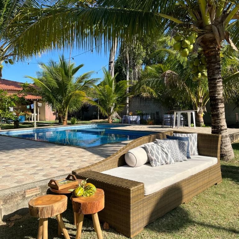 Chaise Luciana Em Junco Sintético | Casa do Lírio (2)