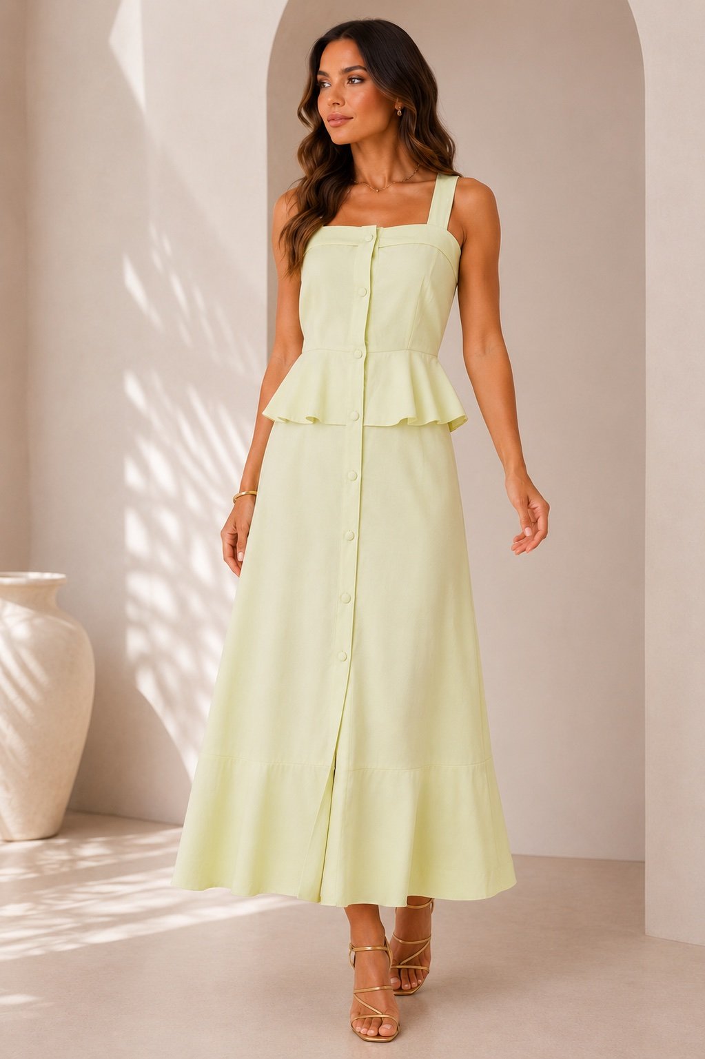 Vestido Mídi VT63 | Dryffer Fashion