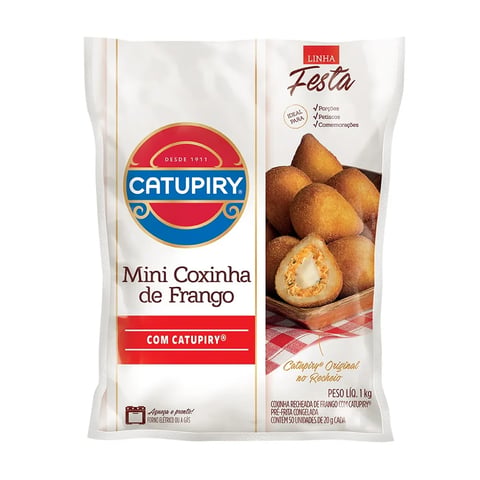 Coxinha frango catupiry | Linqui