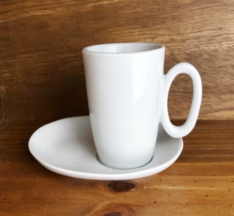 Xícara c/ Pires Design Chá | Nah Porcelanas