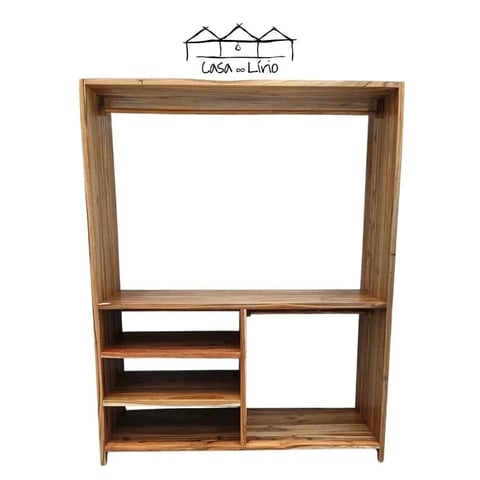 Mini Closet Em Pinus Tratado | Casa do Lírio