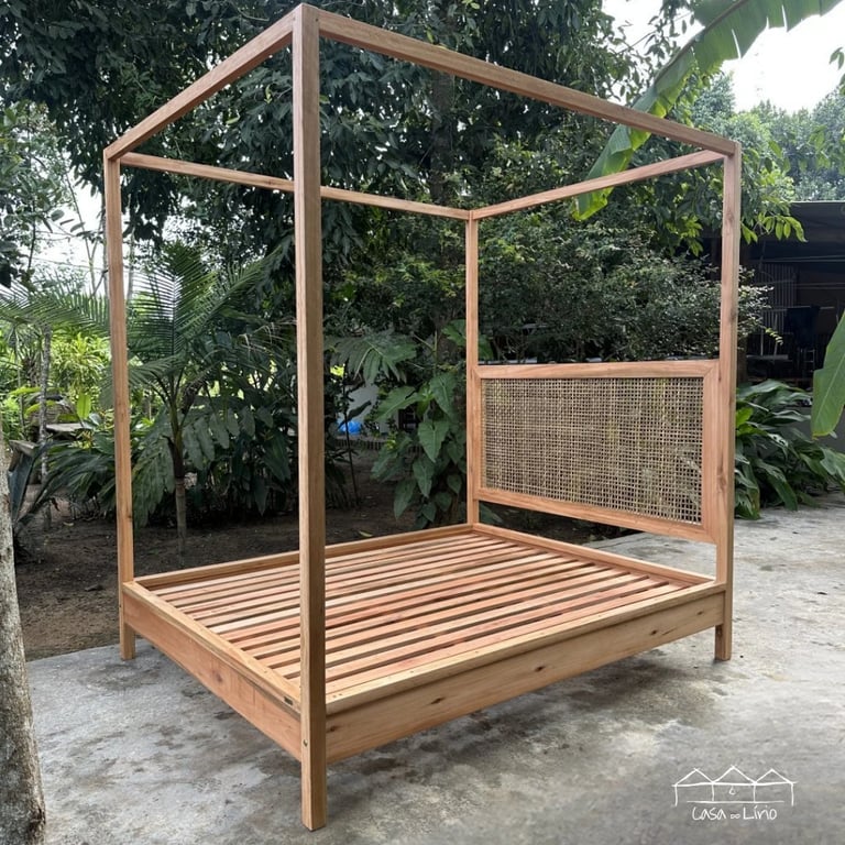 Cama Chiabai (Com Dossel) | Casa do Lírio