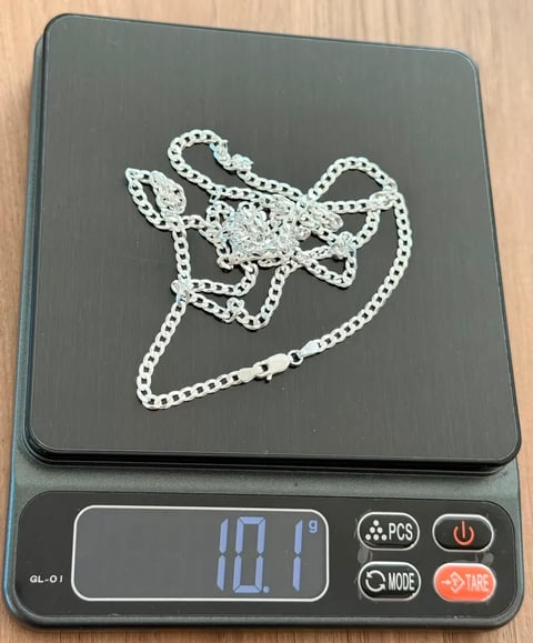 L4-51 CORRENTE GRUMET 3,2MM 80CM | Everest Jóias