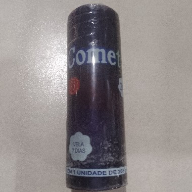 VELA COMETA 7 DIAS PRETA | Evidenci distribuidora