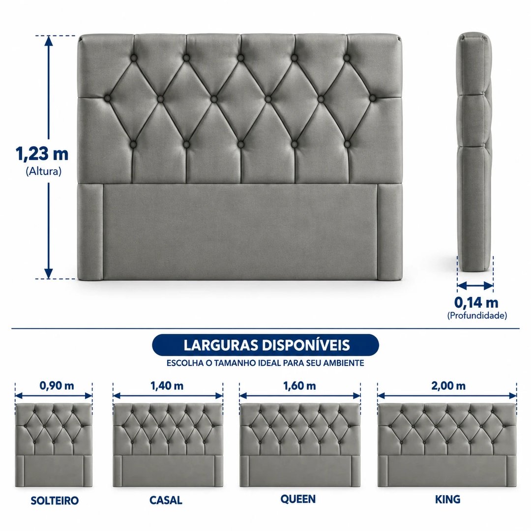 Cabeceira Croácia - L & A Estofados | ELETRO KIT (2)