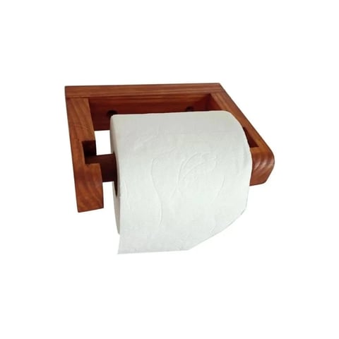 Porta Papel Higiênico De Madeira | Casa do Lírio