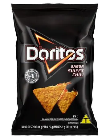 DORITOS SWEET CHILLI 75GX25 PP | PEP Distribuidora