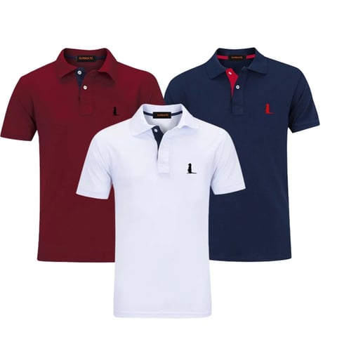 Camisa polo masculina | Linqui