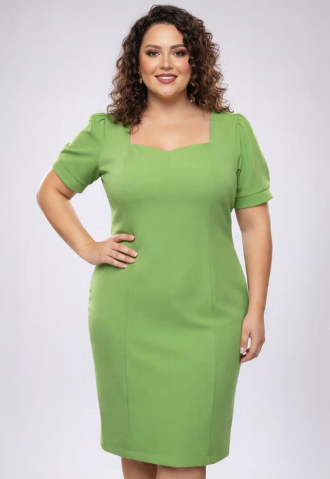 Vestido Plus Size PS66 | Dryffer Fashion