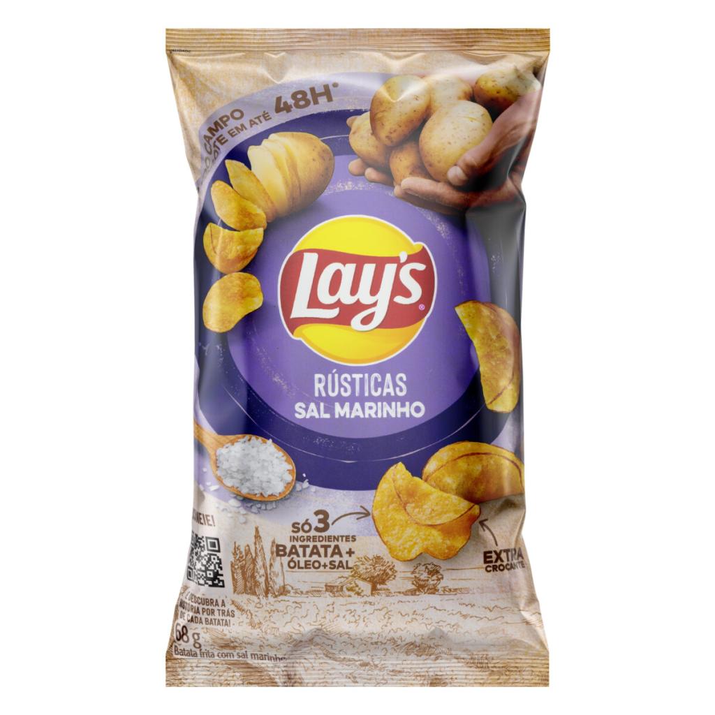 LAYS RUSTICA SAL MAR 68GX30 | PEP Distribuidora