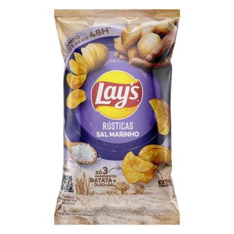 LAYS RUSTICA SAL MAR 68GX30 | PEP Distribuidora