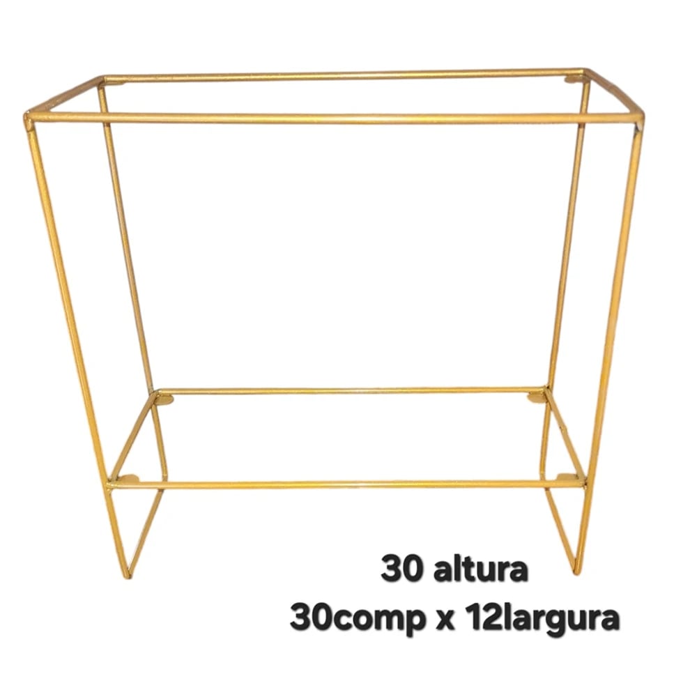 PRATELEIRA MESA RETA 30ALTX30X12 | ART'S FERRO