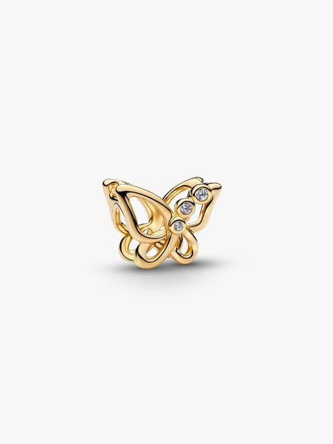 Charm rendado de borboleta | Like Joias e Acessórios