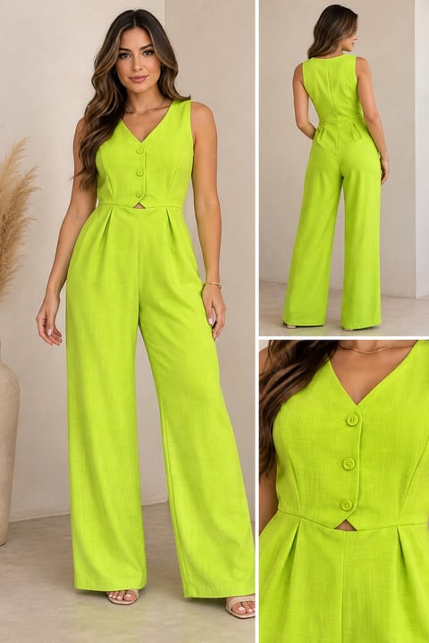 Macacão longo MA13 | Dryffer Fashion