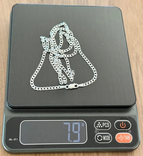 L2-37 Corrente Grumet GRB 3mm 60cm | Everest Jóias