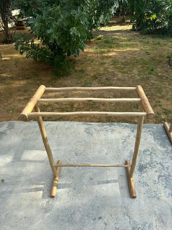 Cabideiro De Eucalito Roliço - 0,75X0,35X0,90H | Casa do Lírio (2)