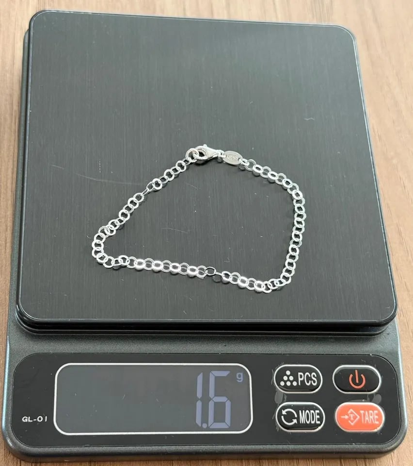 L5-17 PULSEIRA MINIMALISTA D/C 18CM | Everest Jóias
