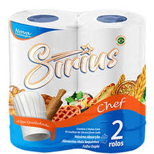 PAPEL TOALHA SIRIUS 12X2 | Evidenci distribuidora