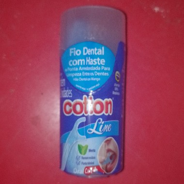 FIO DENTAL COTTON LINE ORAL CARE 10UN | Evidenci distribuidora