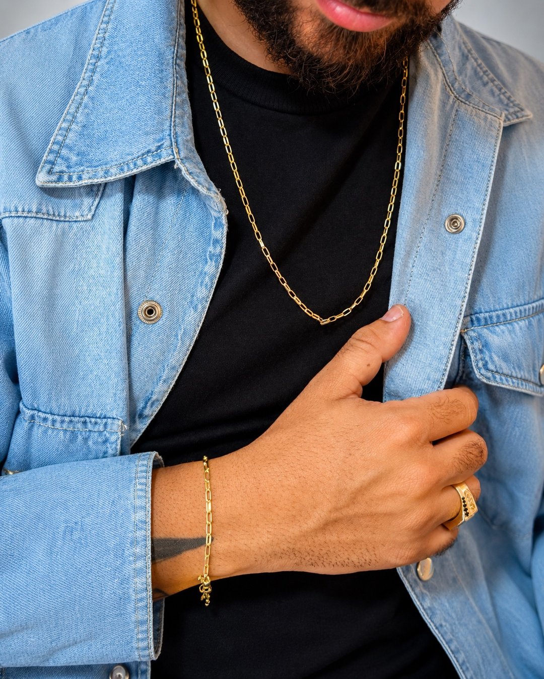 KIT CORRENTE + PULSEIRA CARTIER DE 2MM | Everest Jóias