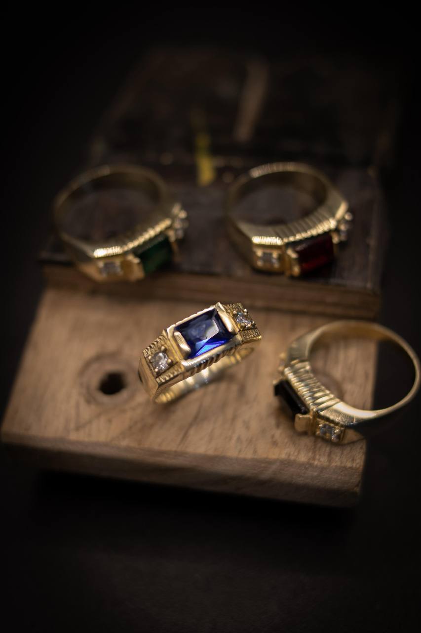 ANEL DE FORMATURA PEDRA AZUL (MODELO NOVO) | Everest Jóias